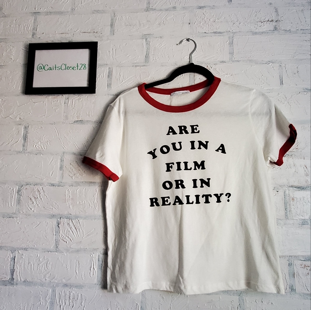 NWT Zara Graphic Tee Size L